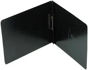 Tops Pendaflex 71106 PressGuard Coated Report Cover, Prong Clip, Letter, 2.00" Capacity, Black