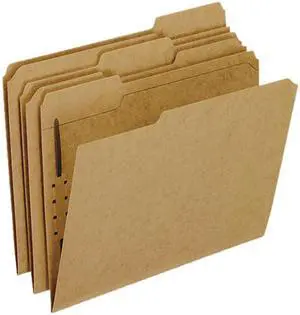 Pendaflex Folder,Kraft,1/3cut,Ltr FK211