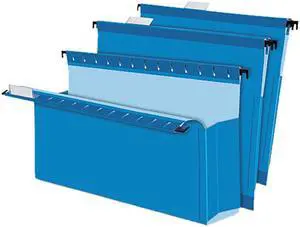 Pendaflex SureHook Reinforced Hanging Box Files 3" Expansion Legal Blue 25/Box 59303