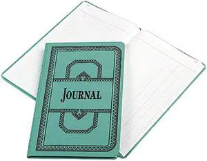 Boorum & Pease Record/Account Book Journal Rule Blue 150 Pages 12 1/8 x 7 5/8