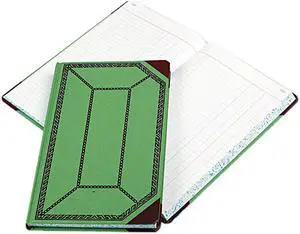 Boorum & Pease Record/Account Book Record Rule Blue 300 Pages 12 1/8 x 7 5/8 66300R