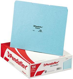 Tops Pendaflex PN203 Top Tab File Guides  Blank  1/3 Tab  25 Point Pressboard  Letter  50 per Box
