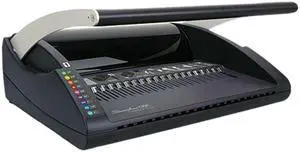 GBC 7706171 CombBind C12 Manual Binding System- 17-7/8w x 16-1/2d x 7-7/8h- Black