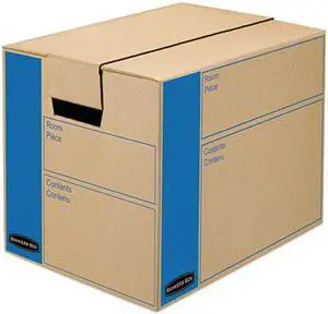 Fellowes Mfg. Co. FEL0062701 Moving Boxes- Small- 12-.3in.x17-.25in.x12-.6in.- 10-CT- Kraft