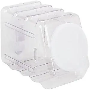 Pacon 27660 Interlocking Storage Container with Clear Plastic Lid