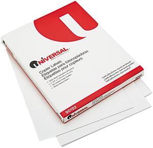Universal 90102 Address Labels for Copiers- 1 x 2-3/4- Bright White- 3300/Box