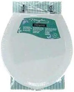 Mayfair 44CP-000 White Enamel Toilet Seat
