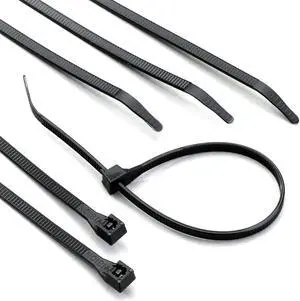 GB Gardner Bender 46-315UVB 100 Count 14" Black UV Resistant Cable Ties