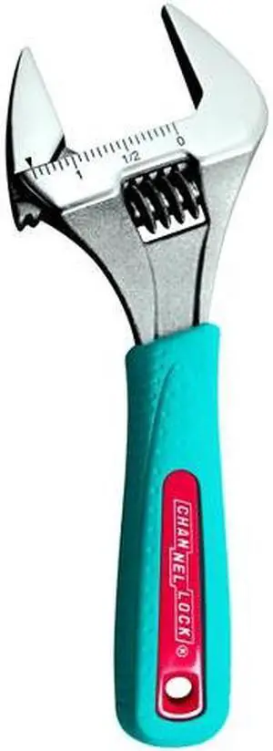 Channellock                              6" Code Blue Wide Adjustable Wrench