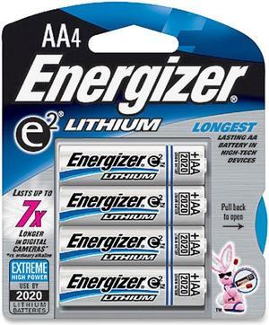 Energizer L91BP-4 4-pack AA Lithium AA Batteries