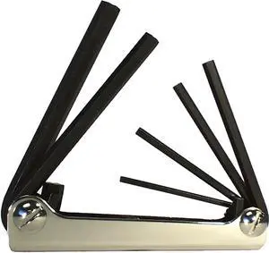 EKLIND TOOL COMPANY 7 Piece Set Metric Folding Hex Keys