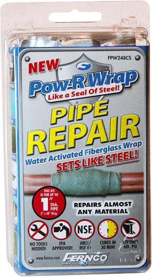Fernco FPW248CS 1" Pow-R Wrap Pipe Repair