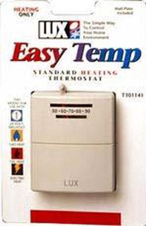 Lux T10-1141SA Standard Heating Thermostat