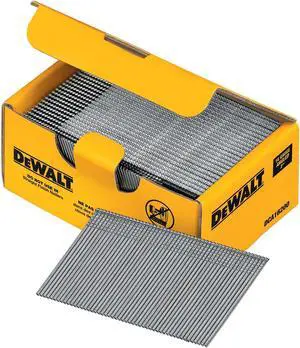 Dewalt DCA16200 2,500 Count 2" 16 Gauge 20° Angles Galvanized Finish Nails