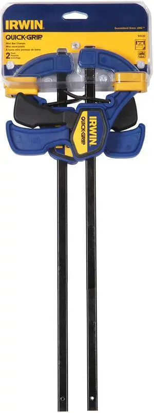 2 Count 12" One Handed Mini Bar Clamps 2 Count 12" One Handed Mini Bar Clamps