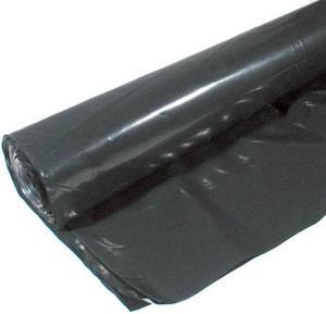 Warps 4CH20-B 20' X 25' 4 ML Black Plastic Sheeting