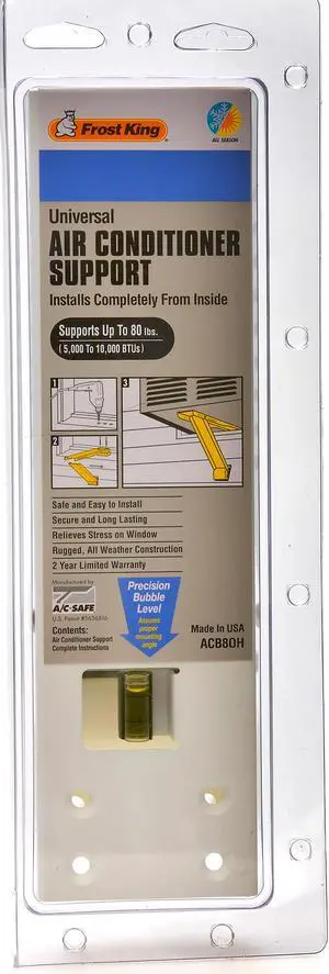 Frost King ACB80H 80 Lb Small Air Conditioner Support Bracket