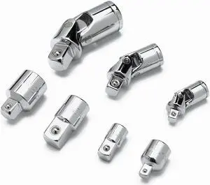 Wilmar Corporation Tools                 7-Piece Socket Adapter & U-Joint Set