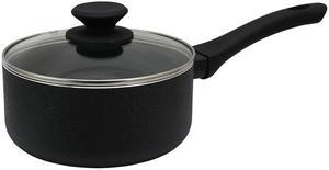 Oster Ashford 2 Quart Sauce Pan with Lid in Black