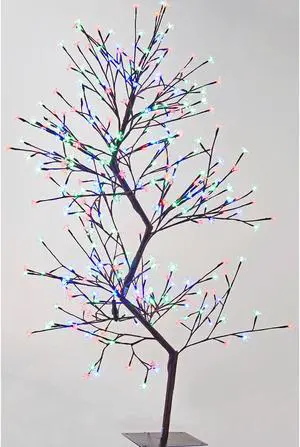 Dual Control Double-S Cherry Blossom Tree - White & RGB - 336 LEDs Dual Control Double-S Cherry Blossom Tree - White & RGB - 336 LEDs