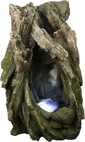 Hi-Line Gift Tree Trunk Fountain with LED Hi-Line Gift Tree Trunk Fountain with LED