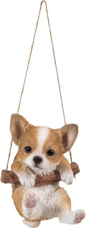 Hi-Line Gift Hanging Chihuahua Puppy Statue Hi-Line Gift Hanging Chihuahua Puppy Statue