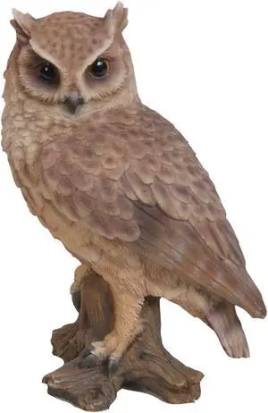 Hi-Line Gift Small Screech Owl On Stump