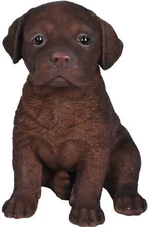 Hi-Line Gift Chocolate Labrador Puppy Hi-Line Gift Chocolate Labrador Puppy