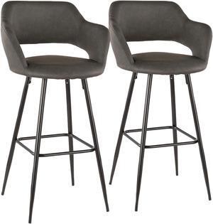 LumiSource Margarite Barstool - Set Of 2