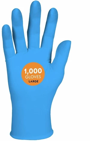 KleenGuard G10 2Pro Nitrate Gloves - 6 mil Thickness x 9.50" Glove Length - Large Size - For Right/Left Hand - Nitrile - Blue - 10 / Carton - 54423CT KleenGuard G10 2Pro Nitrate Gloves - 6 mil Thickness x 9.50" Glove Length - Large Size - For Right/Left Hand - Nitrile - Blue - 10 / Carton - 54423CT