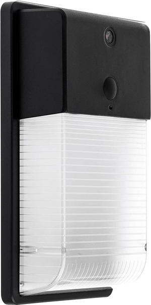 Home Zone Security ES06570V LED Wall Pack Light - Outdoor Hardwired Dusk to Dawn Ultra Bright 5000K Daylight LED Wall Light