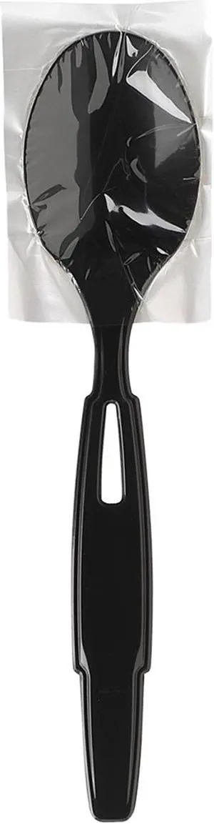 Dixie SSWPT5 Smartstock Wrapped HW Polypropylene Series-W Teaspoon Refill Black, 960 Count Dixie SSWPT5 Smartstock Wrapped HW Polypropylene Series-W Teaspoon Refill Black, 960 Count