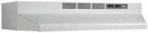 BROAN 30-Inch Convertible Under-Cabinet Range Hood, 160 CFM, White F403001 White