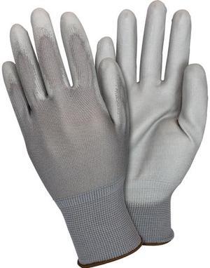 GNPUSMGY Gray Coated Knit Gloves Polyurethane Coating