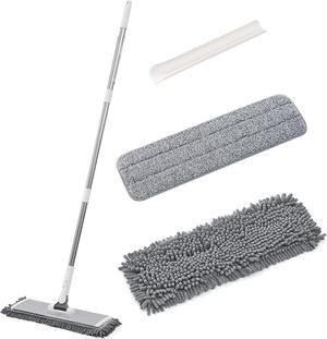 True & Tidy Heavy-Duty Wet and Dry Sweeper Mop
