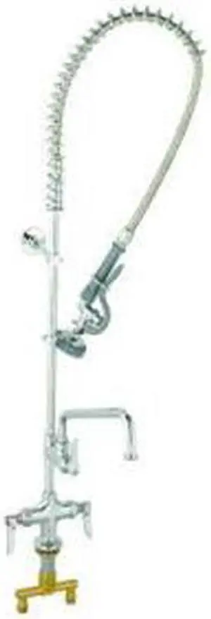 T&S Brass B-2338 Pre-rinse Unit Chrome