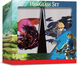 Official Legend of Zelda Glasses (16 oz, Set of 2)