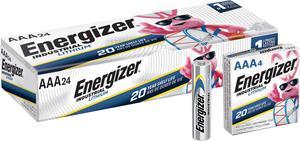 Energizer Industrial AAA Lithium Batteries - 4 Batteries/Pack - 6Packs/Box   LN92BX