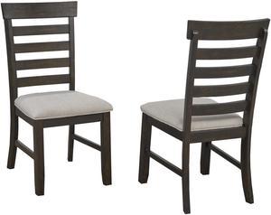 Brassex Ediva Dining Chair - Set of 2 - Espresso  (TN-270SC)