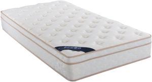 Brassex 10.5" Euro Top Queen Mattress with Pocket Coil  (7102 Q)