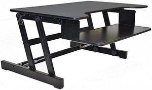 Rocelco ADRIndoOrgFlo Rocelco ADR Adjustable Height Desk Riser  Indo Board Original Standing Desk Bundle