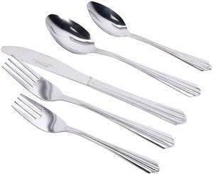 Gibson Overseas Everyday Taquan 45 Piece Stainless Steel Flatware Set