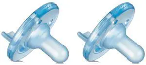 Philips Avent Soothie Pacifier, 3-18 months, Blue/Blue, 2 pack, SCF192/06