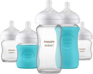 Philips Avent Glass Natural Bottle Baby Set, SCD858/01