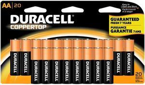 Duracell Coppertop Alkaline Aa Batteries, 20/Pack MN1500B20Z