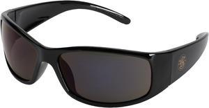 Smith and Wesson Safety Glasses (21303), Elite Safety Sunglasses, Smoke Anti-Fog Lenses with Black Frame