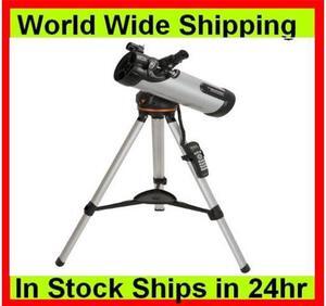 Celestron 114LCM Computerized Telescope with Motorized Altazimuth Mount (31150)