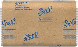 Scott Essential C-Fold Towels, Convenience Case