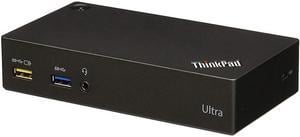 Lenovo Thinkpad USB 3.0 Ultra Dock-US 40A80045US (Super Speed USB 3.0, USB 2.0, HDMI, Display Port)