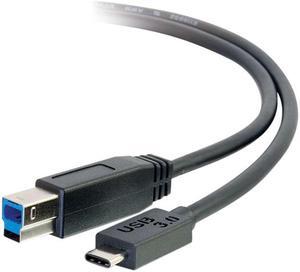 C2G 28866 6FT USB 3.0 (USB 3.1 GEN 1) USB-C TO USB-B CABLE M/M - BLACK